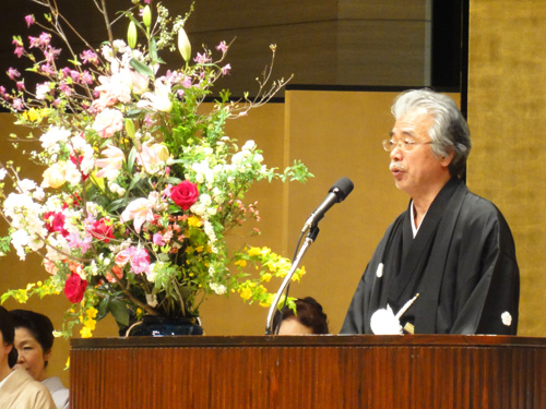 木村理事長挨拶｜34回認定式