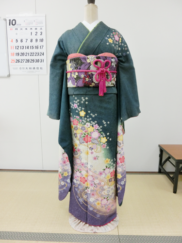 振袖の帯結び①：銀座
