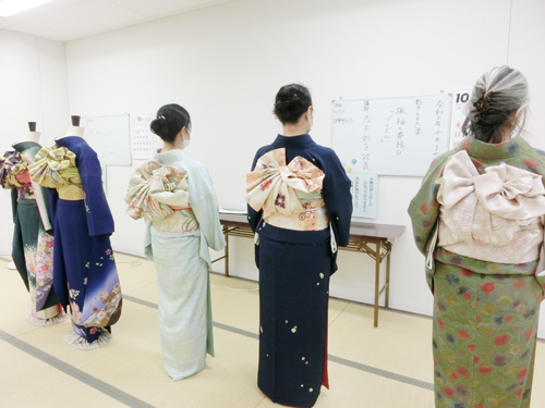 振袖の帯結び③：銀座
