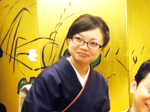 知人の結婚式にきもので出席