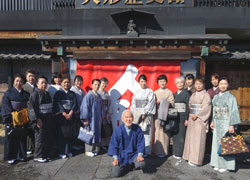 きものでお出かけ会 / 清涼の季節、諸処を巡る