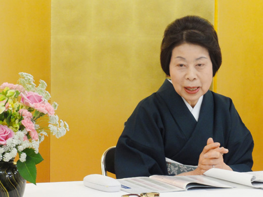 大月淑子学院長