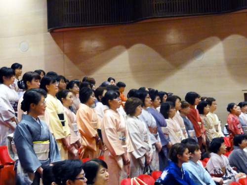 認定証授与の様子｜39回