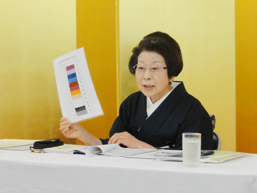 大月学院長。