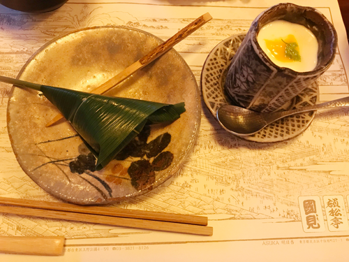 プリンとお餅のうれしいデザートも♪